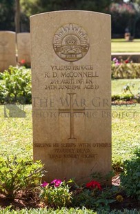 BEIRUT WAR CEMETERY - McCONNELL, RUSSELL DAVIDSON